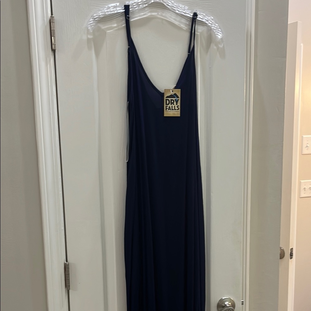 Promesa Deep Blue Maxi Dress
